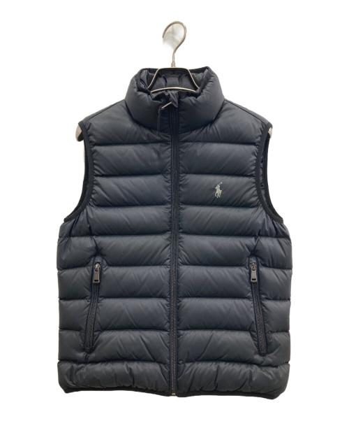 POLO RALPH LAUREN（ポロ・ラルフローレン）POLO RALPH LAUREN (ポロ・ラルフローレン) ダウンベスト ブラック サイズ:Sの古着・服飾アイテム