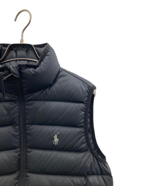 POLO RALPH LAUREN（ポロ・ラルフローレン）POLO RALPH LAUREN (ポロ・ラルフローレン) ダウンベスト ブラック サイズ:Sの古着・服飾アイテム