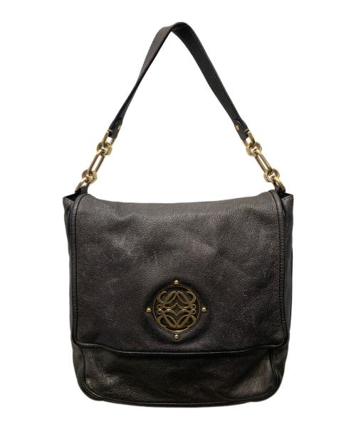 LOEWE（ロエベ）LOEWE (ロエベ) アナグラムハンドバッグ ベージュの古着・服飾アイテム