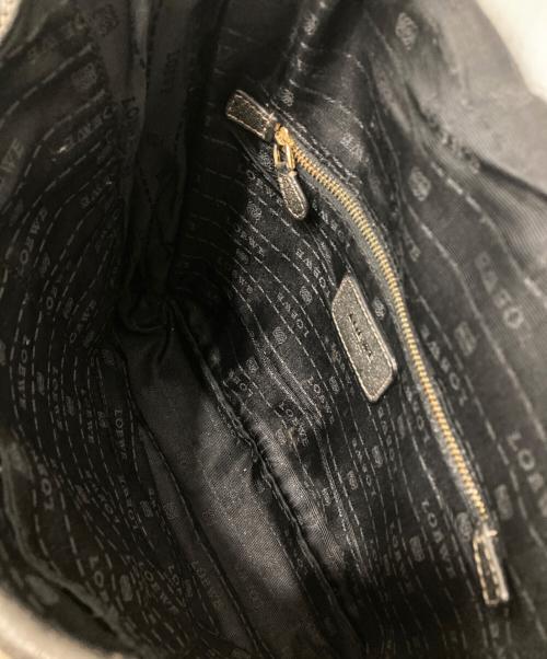 LOEWE（ロエベ）LOEWE (ロエベ) アナグラムハンドバッグ ベージュの古着・服飾アイテム
