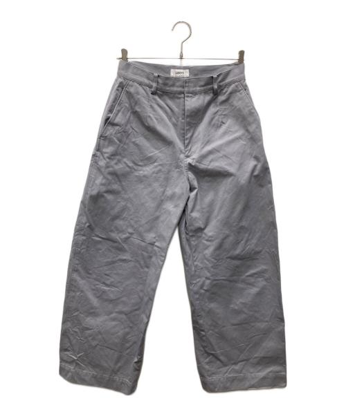 LOEFF（ロエフ）LOEFF (ロエフ) ツイルバギーパンツ グレー サイズ:1の古着・服飾アイテム