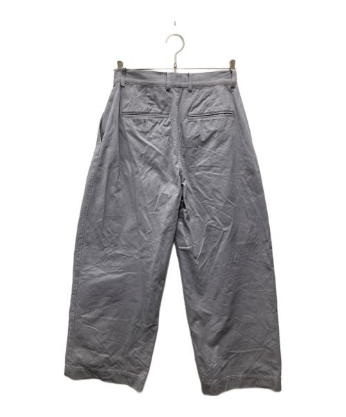 LOEFF（ロエフ）LOEFF (ロエフ) ツイルバギーパンツ グレー サイズ:1の古着・服飾アイテム