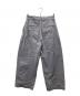 LOEFF (ロエフ) ツイルバギーパンツ グレー サイズ:1：6000円