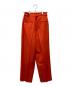AEWEN MATOPH (イウエン マトフ) ツイルタックパンツ オレンジ サイズ:38：5000円