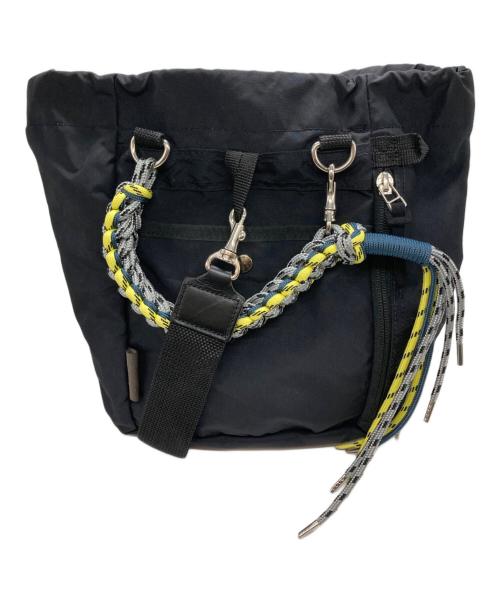 zattu（ザッツ）zattu (ザッツ) ”LOWEEL”ナイロン2wayショルダーバッグ ブラックの古着・服飾アイテム