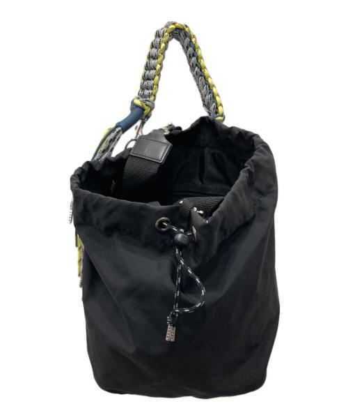 zattu（ザッツ）zattu (ザッツ) ”LOWEEL”ナイロン2wayショルダーバッグ ブラックの古着・服飾アイテム