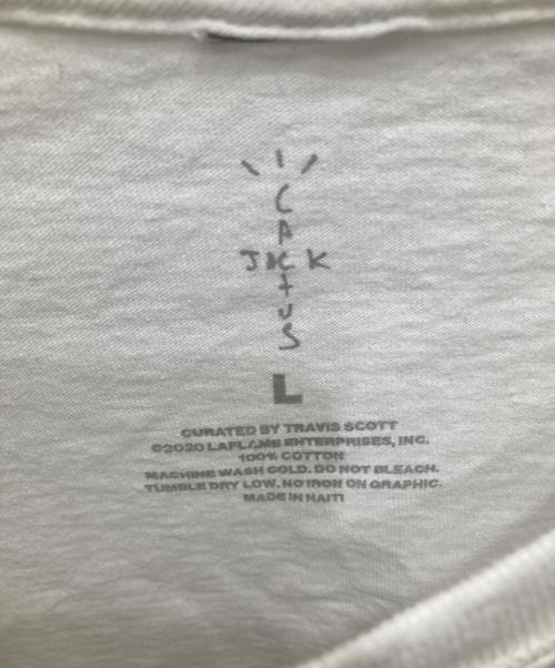 Travis Scott（トラヴィススコット）TRAVIS SCOTT (トラヴィススコット) McDonald's (マクドナルド) FRY T-SHIRT Ⅱ/フライ Tシャツ ツー ホワイト サイズ:Lの古着・服飾アイテム