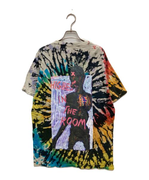 Travis Scott（トラヴィススコット）TRAVIS SCOTT (トラヴィススコット) HIGHEST IN THE ROOM タイダイTシャツ/ハイエスト イン ザ ルーム タイダイ Tシャツ マルチカラー サイズ:Lの古着・服飾アイテム