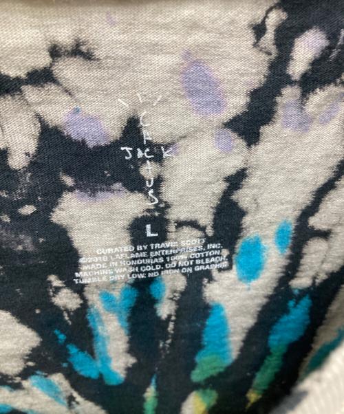 Travis Scott（トラヴィススコット）TRAVIS SCOTT (トラヴィススコット) HIGHEST IN THE ROOM タイダイTシャツ/ハイエスト イン ザ ルーム タイダイ Tシャツ マルチカラー サイズ:Lの古着・服飾アイテム