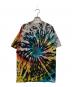 TRAVIS SCOTT（トラヴィススコット）の古着「HIGHEST IN THE ROOM タイダイTシャツ/ハイエスト イン ザ ルーム タイダイ Tシャツ」｜マルチカラー
