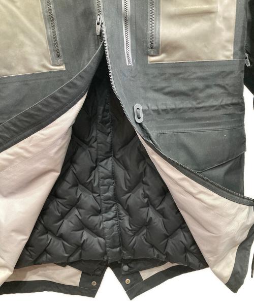 NIKE（ナイキ）NIKE (ナイキ) UNDERCOVER (アンダーカバー) 3レイヤー フィッシュテール パーカ ブラック サイズ:Lの古着・服飾アイテム