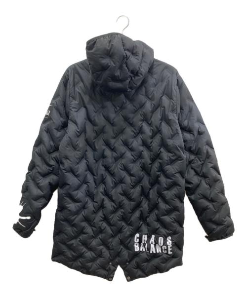 NIKE（ナイキ）NIKE (ナイキ) UNDERCOVER (アンダーカバー) 3レイヤー フィッシュテール パーカ ブラック サイズ:Lの古着・服飾アイテム
