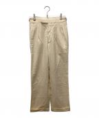 RRLダブルアールエル）の古着「ウールタックパンツ」｜アイボリー