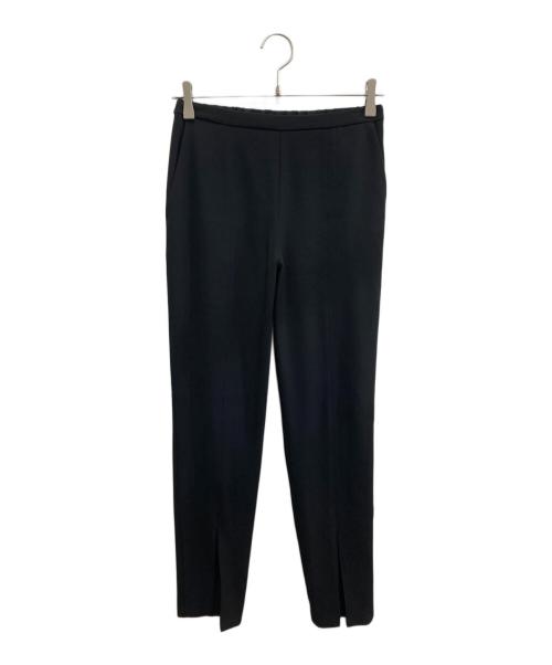 LE PHIL（ル フィル）LE PHIL (ル フィル) 2WAYツイルフロントスリットパンツ ブラックの古着・服飾アイテム
