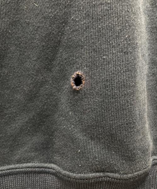 stussy（ステューシー）stussy (ステューシー) 90'sフェルトプリントスウェット ネイビー サイズ:XXLの古着・服飾アイテム