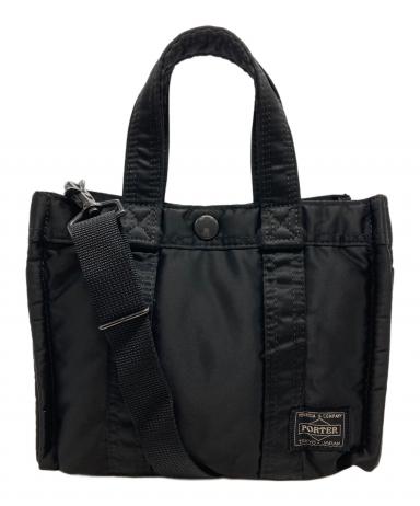 希少 美品 HEAD PORTER 2WAY トートバッグ ハンドバッグ 中古・古着通販】HEAD PORTER (ヘッドポーター) 2WAY TOTE BAG (XS