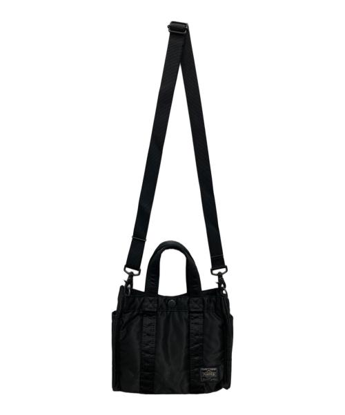 HEAD PORTER（ヘッドポーター）HEAD PORTER (ヘッドポーター) 2WAY TOTE BAG (XS)/ツーウェイ トートバッグ ブラックの古着・服飾アイテム