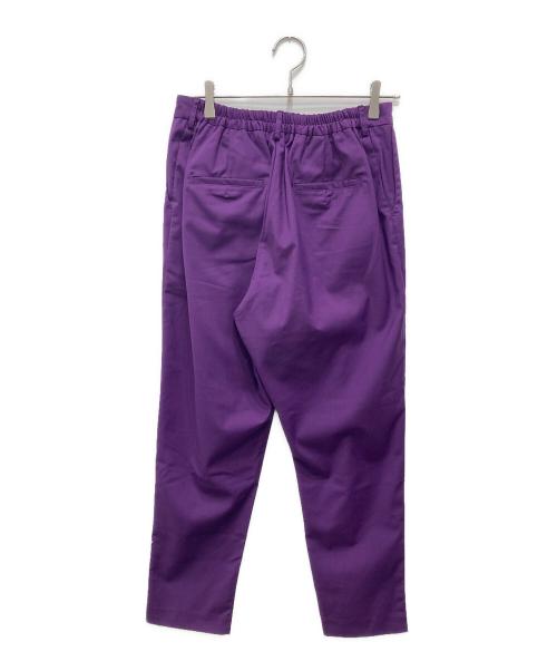 SUM1 STYLE（スミスタイル）SUM1 STYLE (スミスタイル) カラータックパンツ パープル サイズ:F 未使用品の古着・服飾アイテム