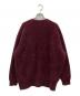 BALLSEY (ボールジィ) フラッフィーヤーン Vネックカーディガン ボルドー サイズ:S：7000円