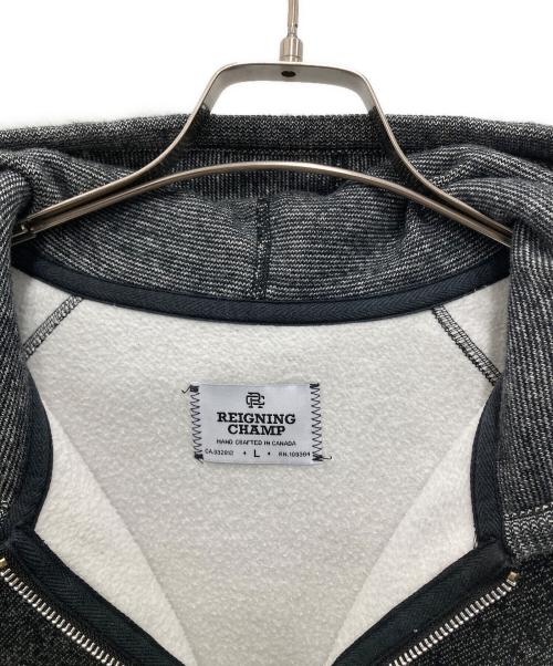 REIGNING CHAMP（レイニングチャンプ）REIGNING CHAMP (レイニングチャンプ) ジップパーカー グレー サイズ:Lの古着・服飾アイテム