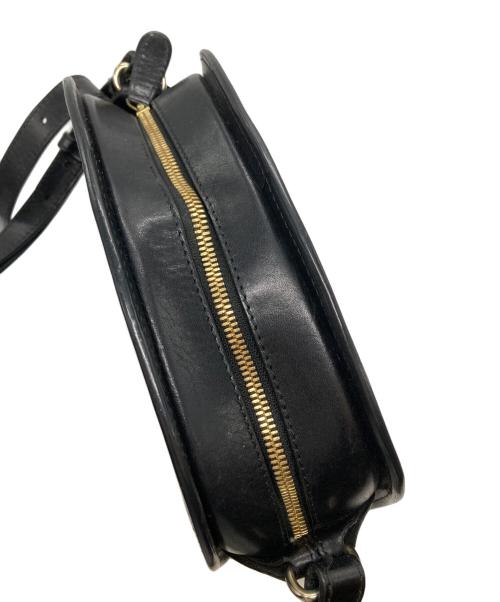 A.P.C.（アーペーセー）A.P.C. (アーペーセー) ハーフムーンショルダーバッグ ブラックの古着・服飾アイテム