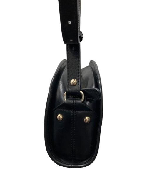 A.P.C.（アーペーセー）A.P.C. (アーペーセー) ハーフムーンショルダーバッグ ブラックの古着・服飾アイテム