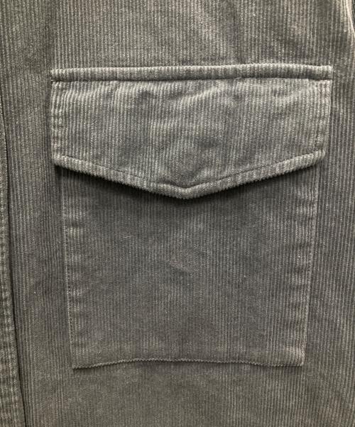 MHL（エムエイチエル）MHL (エムエイチエル) コーデュロイシャツ グレー サイズ:1の古着・服飾アイテム