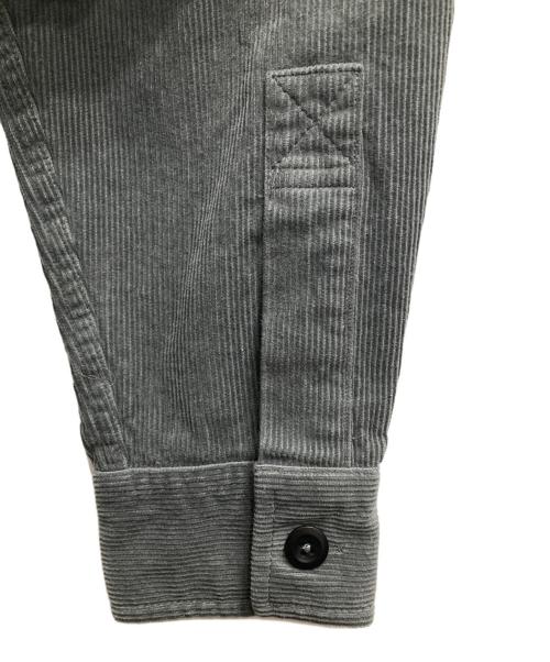 MHL（エムエイチエル）MHL (エムエイチエル) コーデュロイシャツ グレー サイズ:1の古着・服飾アイテム
