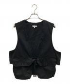 Engineered Garmentsエンジニアドガーメンツ）の古着「Fowl Vest/フォール・ベスト」｜ブラック