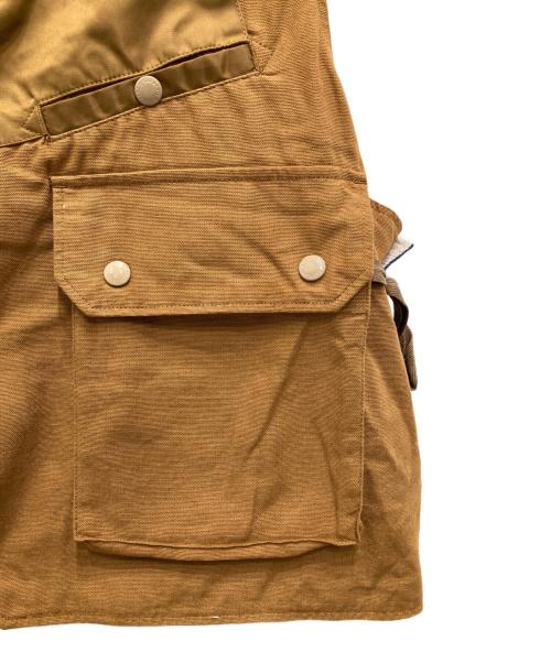 Engineered Garments（エンジニアドガーメンツ）Engineered Garments (エンジニアドガーメンツ) BEAMS PLUS (ビームスプラス) Double Front Vest/ダブルフロントベスト インディゴ×ベージュ サイズ:XLの古着・服飾アイテム