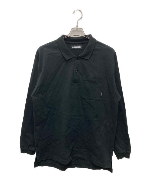 NEIGHBORHOOD（ネイバーフッド）NEIGHBORHOOD (ネイバーフッド) 21SS PLAIN/C-POLO.LS ブラック サイズ:Lの古着・服飾アイテム