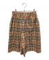 Burberry's (バーバリーズ) ノヴァチェックハーフパンツ ベージュ サイズ:S：10000円