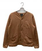 Snow peakスノーピーク）の古着「フレキシブルインサレーション カーディガン」｜ブラウン