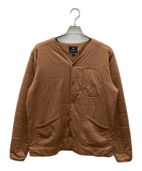 Snow peak（スノーピーク）snow peak (スノーピーク) フレキシブルインサレーション カーディガン ブラウン サイズ:XLの古着・服飾アイテム
