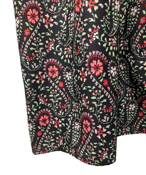 SUMI STYLE（スミ スタイル）SUMi STYLE (スミ スタイル) 柄切替えブラウス ブラック サイズ:Fの古着・服飾アイテム