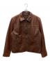 COACH（コーチ）の古着「レザージャケット」｜ブラウン