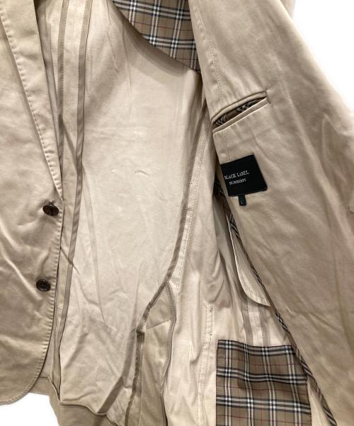 BURBERRY BLACK LABEL（バーバリーブラックレーベル）BURBERRY BLACK LABEL (バーバリーブラックレーベル) テーラードジャケット ベージュ サイズ:Lの古着・服飾アイテム