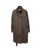 MaxMaraマックスマーラ）の古着「ベルテッドロングコート」｜ベージュ