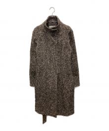 MaxMara（マックスマーラ）の古着「ベルテッドロングコート」｜ベージュ