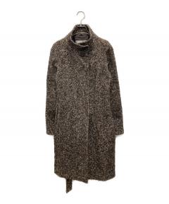 中古・古着通販】SCAPA (スキャパ) カシミヤ混ロングコート ブラウン