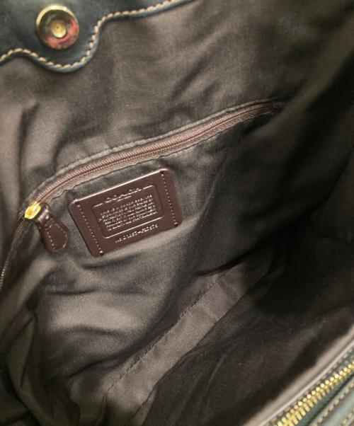 COACH（コーチ）COACH (コーチ) トートバッグ ベージュ×ブラックの古着・服飾アイテム