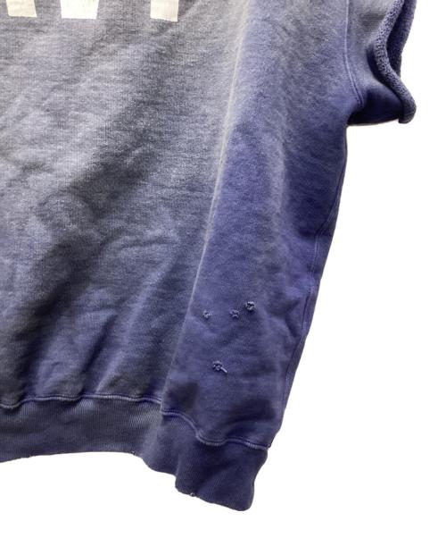 BOWWOW（バウワウ）BOWWOW (バウワウ) US NAVY SS SWEATSHIRT/ユーエス ネイビー SS スウェットシャツ ブルー サイズ:Lの古着・服飾アイテム
