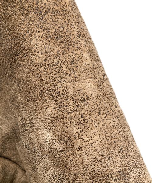 SAN FLIO（サン・フリオ）SAN FLIO (サン・フリオ) B-3ムートンレザージャケット ブラウン サイズ:Mの古着・服飾アイテム
