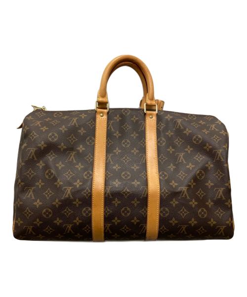 LOUIS VUITTON（ルイ ヴィトン）LOUIS VUITTON (ルイ ヴィトン) トラベルバッグ ブラウンの古着・服飾アイテム