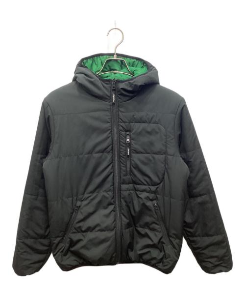 SUPREME（シュプリーム）SUPREME (シュプリーム) reversible hooded puffy jacket／リバーシブル フード パフィー ジャケット グリーン×ブラック サイズ:Sの古着・服飾アイテム