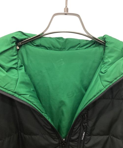 SUPREME（シュプリーム）SUPREME (シュプリーム) reversible hooded puffy jacket／リバーシブル フード パフィー ジャケット グリーン×ブラック サイズ:Sの古着・服飾アイテム