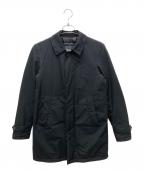 HERNOヘルノ）の古着「ラミナー ゴアテックス ステンカラーダウンコート」｜ブラック