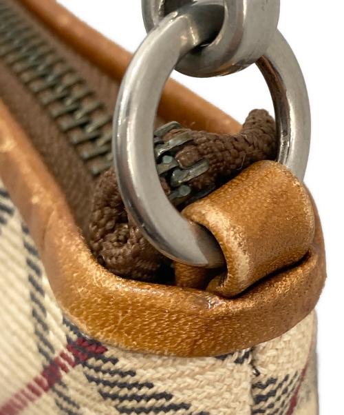 BURBERRY BLUE LABEL（バーバリーロンドンブルーレーベル）BURBERRY BLUE LABEL (バーバリーロンドンブルーレーベル) ノヴァチェックショルダーバッグ ベージュの古着・服飾アイテム