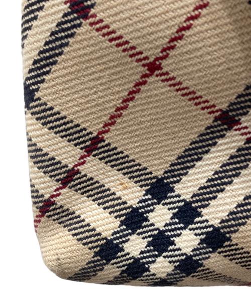 BURBERRY BLUE LABEL（バーバリーロンドンブルーレーベル）BURBERRY BLUE LABEL (バーバリーロンドンブルーレーベル) ノヴァチェックショルダーバッグ ベージュの古着・服飾アイテム