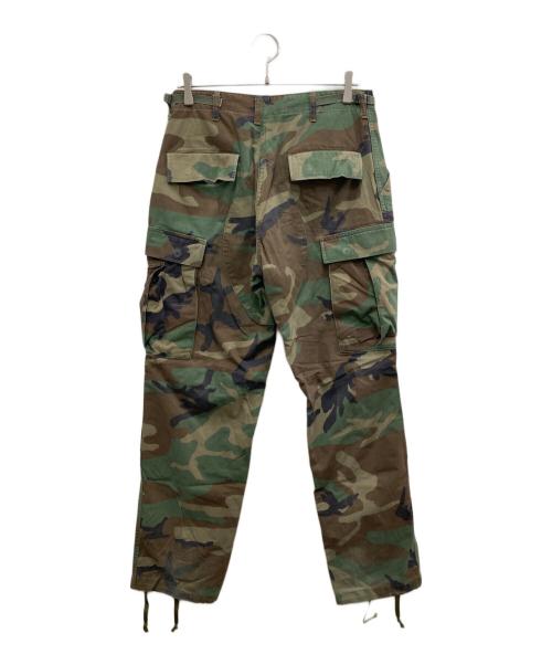 US ARMY（ユーエスアーミー）US ARMY (ユーエスアーミー) ウッドランドカモ カーゴパンツ オリーブ サイズ:なし（実寸ご確認ください）の古着・服飾アイテム